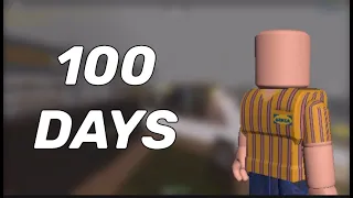 100 Days Inside the SCP-3008 - Roblox