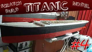 TITANIC SCRATCHBUILD CARDBOARD MODEL - 1/100 Scale - Part 4