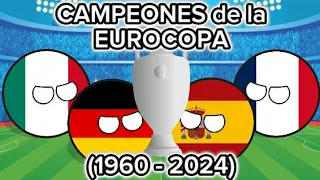 CAMPEONES de la EUROCOPA (1960 - 2024)| MR. COUNTRY FOOTBALL