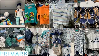 Primark newborn baby boys clothes new collection- March 2022