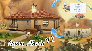 Agave Abode - V2 | Sims 4 Speed Build - Base game only!