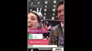 2015.04.11 Epi.14 : Periscope by Nikos ( MIKA & Hiba ) singing "Ya Mustapha"