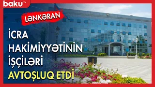 İcra Hakimiyyətinin işçiləri avtoşluq etdi - BAKU TV