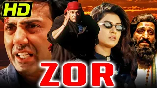 सनी देओल की सुपरहिट एक्शन हिंदी मूवी ज़ोर l सुष्मिता सेन, मिलिंद गुनाजी l  Zor (1998)