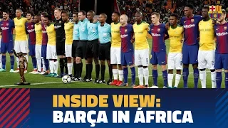 [BEHIND THE SCENES] FC Barcelona's visit to South Africa