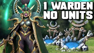 1 Warden, NO OTHER UNITS - WC3 - Grubby