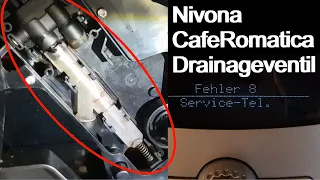 Nivona CafeRomatica - no coffee - tray is full of water | DIY | How To | TUTORIAL