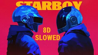 The Weeknd - Starboy 8D Slowed + Reverb