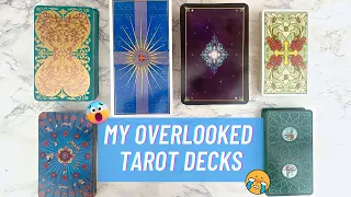 OVERLOOKED DECKS IN MY TAROT COLLECTION 😱Spoiler alert: I'm ashamed😂