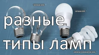 Как устроены различные типы ламп ? Mozaik Education 3D