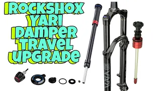 Rockshox Yari Damper and Travel upgrade