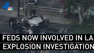 South LA Fireworks Explosion Investigation Continues | NBCLA