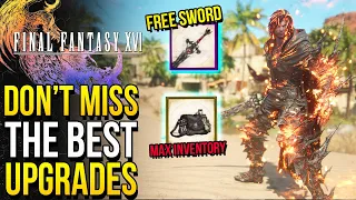 Final Fantasy 16 - Best Free WEAPONS Early & Upgrades You Don't Want To Miss (FF16 Tips & Tricks)