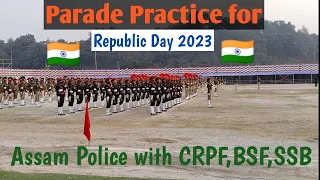 Republic Day Parade at Khanapara Field, Guwahati 🇮🇳💂👮(2023)