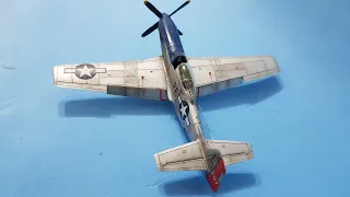 P 51 Mustang blue nose 1 72 Airfix