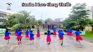 SAMBA, I LOVE CHEAP THRILLS - Line Dance || Demo || Beauty LD T.Ratu || Mei2 LD Class