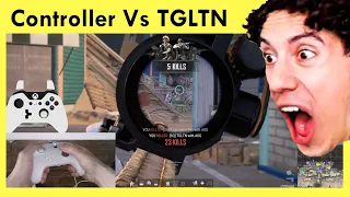 Controller Vs The World's Best PUBG Player TGLTN