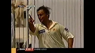 Shoaib Akhtar 6 for 50 & 4 for 30 vs Bangladesh 2nd Test 2003