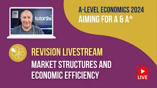 Market Structures and Economic Efficiency | Livestream | Aiming for A-A* Economics 2024