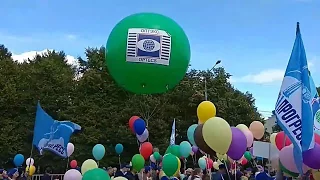 870 лет Москве) 59 Зеленограду) Парад в честь дня города 2017год