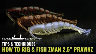 How to Rig & Fish the ZMan 2.5" PrawnZ