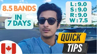 GOT 9 BANDS IN SPEAKING, LISTENING, READING IN 7 DAYS || 8.5 OVERALL || IELTS 2022 LATEST TIPS