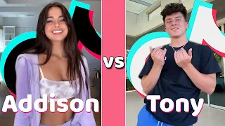 Addison Rae Vs Tony Lopez TikTok Dances Compilation (July 2020)