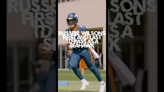 Russell Wilson’s first and last TD pass as a seahawk | #shorts #fyp #nfl #edit