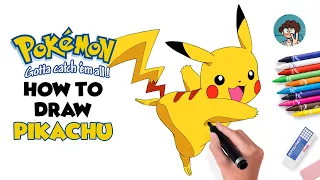 How to draw Pikachu Easy and Fast I Pokémon