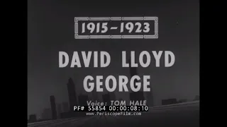 YESTERDAY'S NEWSREELS    PRIME MINISTER DAVID LLOYD GEORGE    PROHIBITION  MARY PICKFORD 55854