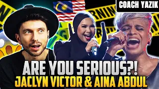 YAZIK reacts to Aina Abdul & Jaclyn Victor - Cinta