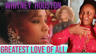 Whitney Houston- Greatest Love Of All (Official 4k Video) first time Reaction