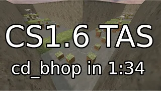 [CS1.6 TAS] cd_bhop in 1:34.06