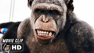 Battle For The Bridge Scene | RISE OF THE PLANET OF THE APES (2011) Sci-Fi, Movie CLIP HD