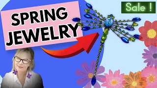 Spring JEWELRY for Sale ! Bugs ! Flower Power Pins ! Trifari !