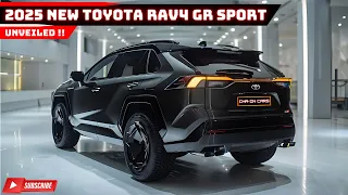 RAV4 Gets GR Sport! 2025 Toyota RAV4 GR Sport Unveiled