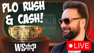 PLO Rush & Cash - 2023 WSOP ONLINE