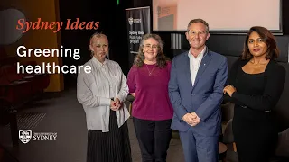 Sydney Ideas – Greening healthcare