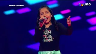 La Voz Kids Mexico 2022 - Italia Ixoye - Audiciones 2022