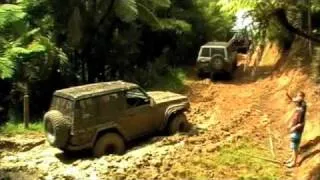 Nissan Safari's offroading in Auckland, NZ