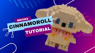 CINNAMOROLL LEGO mini Tutorial | bricks make a wise life (bahasa)