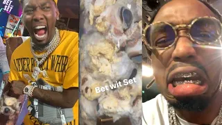 Offset Sticks His Hand In Cow Eyeballs