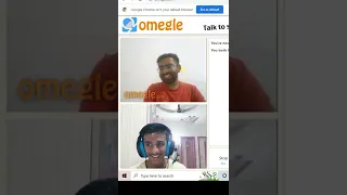 I meet a hacker on omegle 😨😯🤯 #shorts #hacker #technology #tech