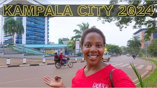 KAMPALA HAS IMPROVED A LOT. GREENER AND CLEANER! | CITY TOUR 2024