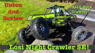 Losi Night Crawler SE! (Unboxing & Test Drive) 1/10 Scale Crawling Monster