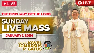 SUNDAY FILIPINO MASS LIVE TODAY II LORD'S EPIPHANY II JANUARY 7, 2023 II FR. JOWEL JOMARSUS GATUS