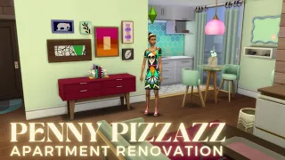 Giving Penny Pizzazz a cuter apartment! 🦚 The Sims 4 Speed Build