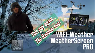 Him again...? Weather station unbox and test