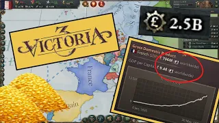 Attempting to achieve the highest possible GDP in Victoria 3 as France