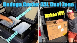 GEAR REVIEW Bodega Cooler 35L Dual Zone Camping Refrigerator Freezer